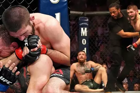 VIDEO: Ty kráso! UFC po letech odhalilo, jak Khabib plival na McGregora a nadával mu