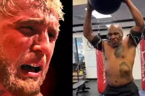 VIDEO: Mike Tyson ukazuje bomby a Paul už si asi výhrou není tak jistý