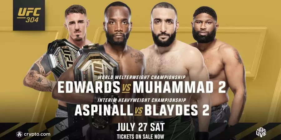 UFC 304: Edwards vs Muhammad 2 – Analýza, Tipy a Sázky