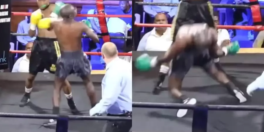 VIDEO: Čert ho zlomil v pase! Podívejte se na brutální KO v boxu