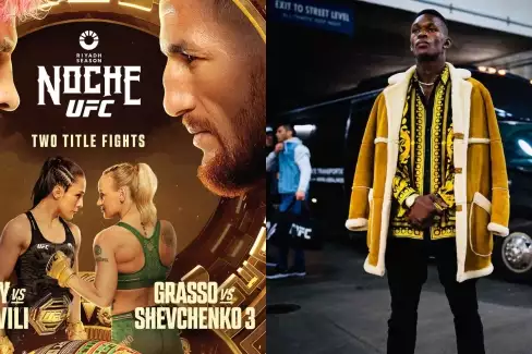 Tak jak? Israel Adesanya předpovídá titulové zápasy galavečeru UFC 306