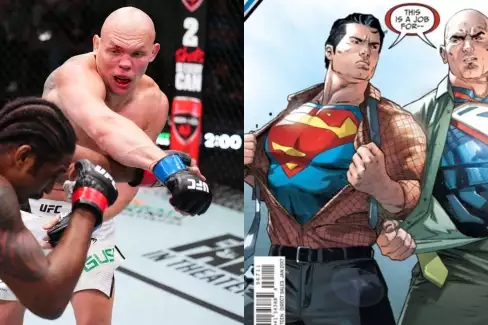 Jako z komiksu! Lex Luthor ukončil Supermana! UFC elita reaguje na KO