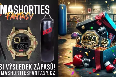 Další kolo MMA Shorties tipovačky hned se třemi turnaji a zajímavou novinkou