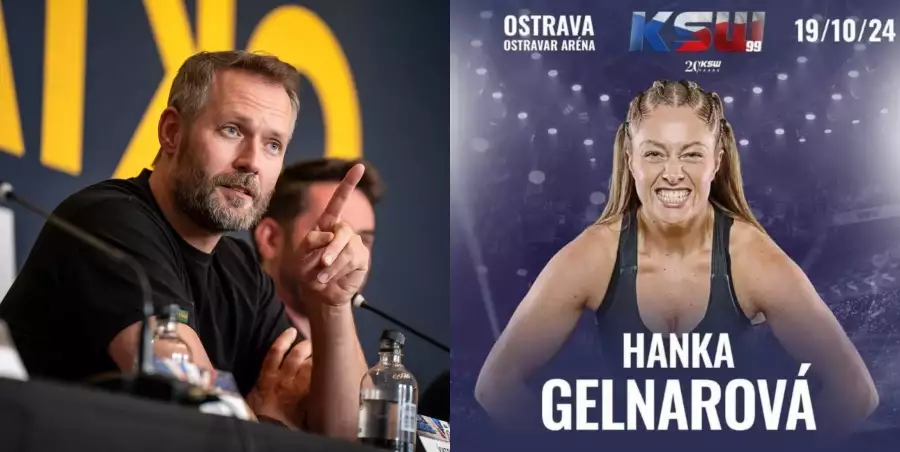Promotér Novotný reaguje na kontroverzní KSW posilu Hanku Gelnarovou