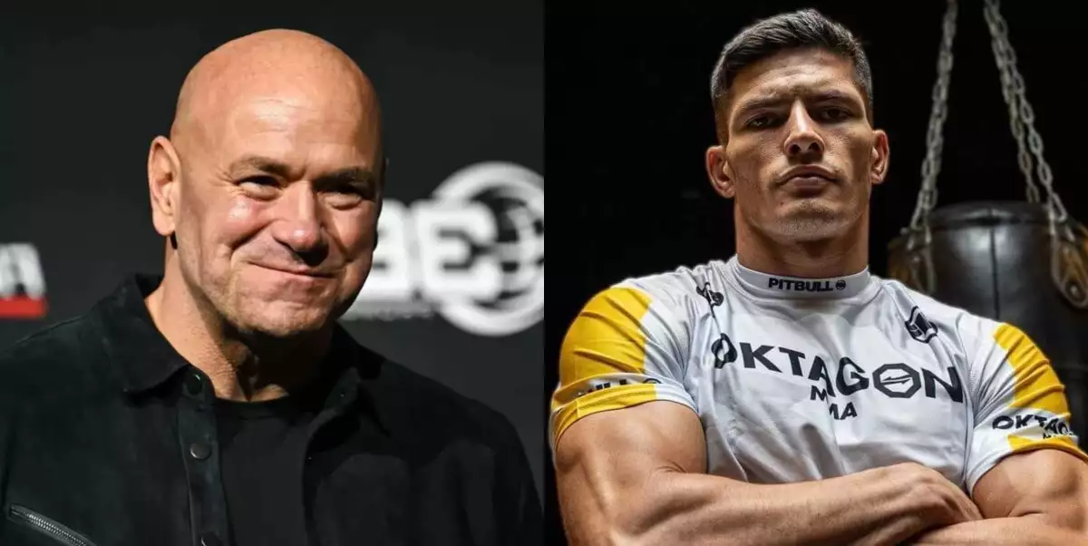 Nadšený UFC ředitel White se rozplývá nad OKTAGON veteránem Dulatovem