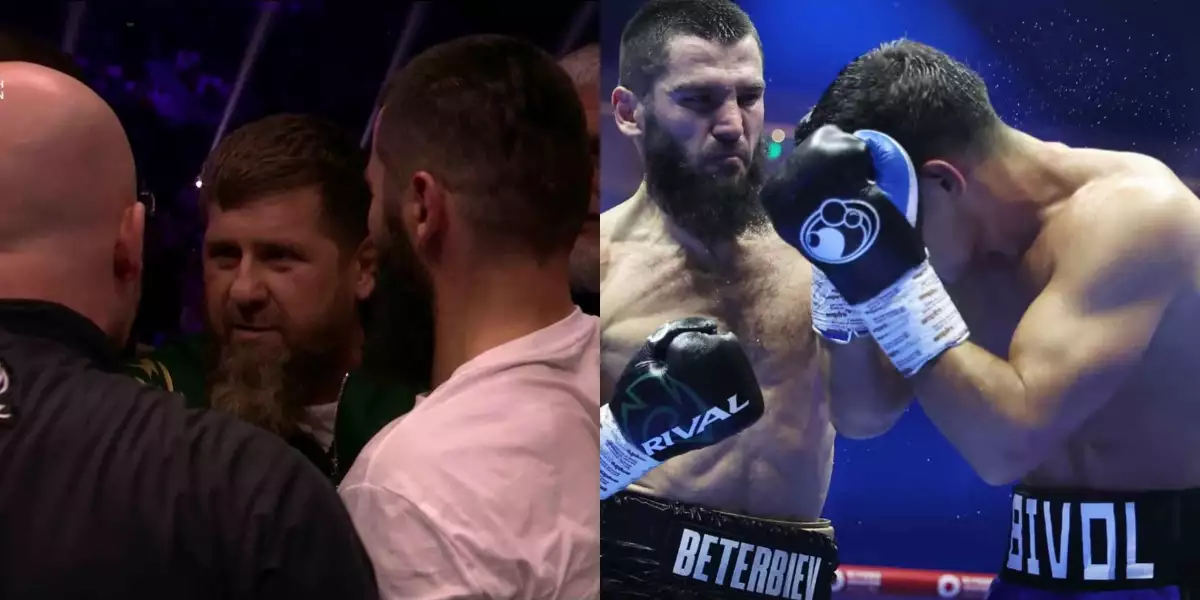 Beterbiev slaví těsné vítězství! Do ringu vlétl i čečenský diktátor Kadyrov