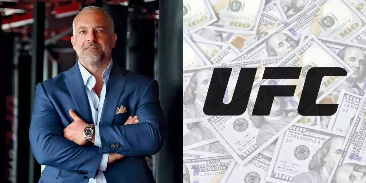 Kolik procent z celkových příjmů vyplácela organizace UFC zápasníkům?