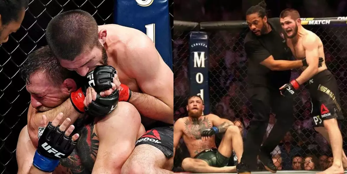 VIDEO: Ty kráso! UFC po letech odhalilo, jak Khabib plival na McGregora a nadával mu