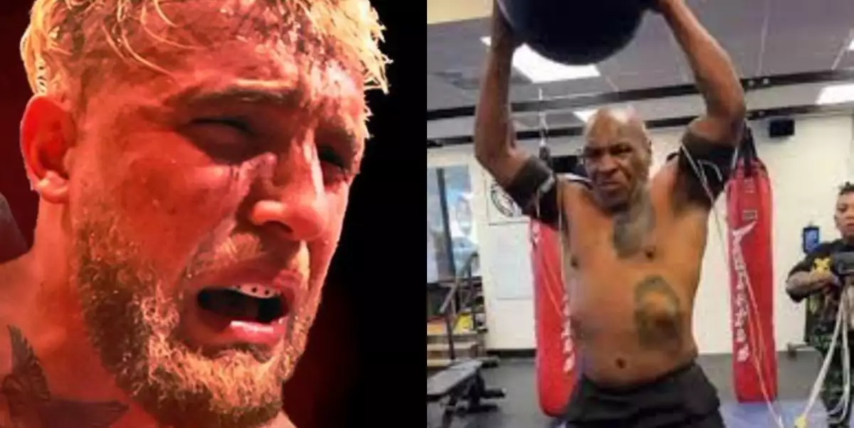 VIDEO: Mike Tyson ukazuje bomby a Paul už si asi výhrou není tak jistý