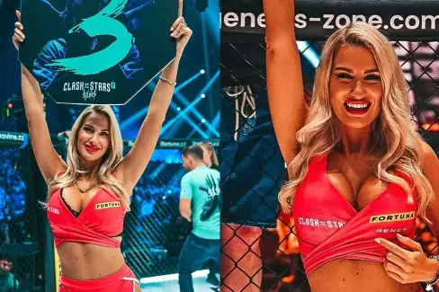 Evakuace jen v podprsence? Clash cage girl Bystroňová přiznává, kdy měla strach