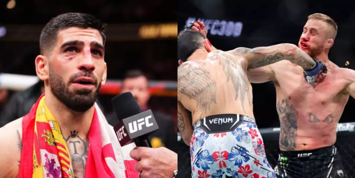 Šampion Ilia Topuria negativně reaguje na epický moment Hollowaye a jeho KO Gaethjeho