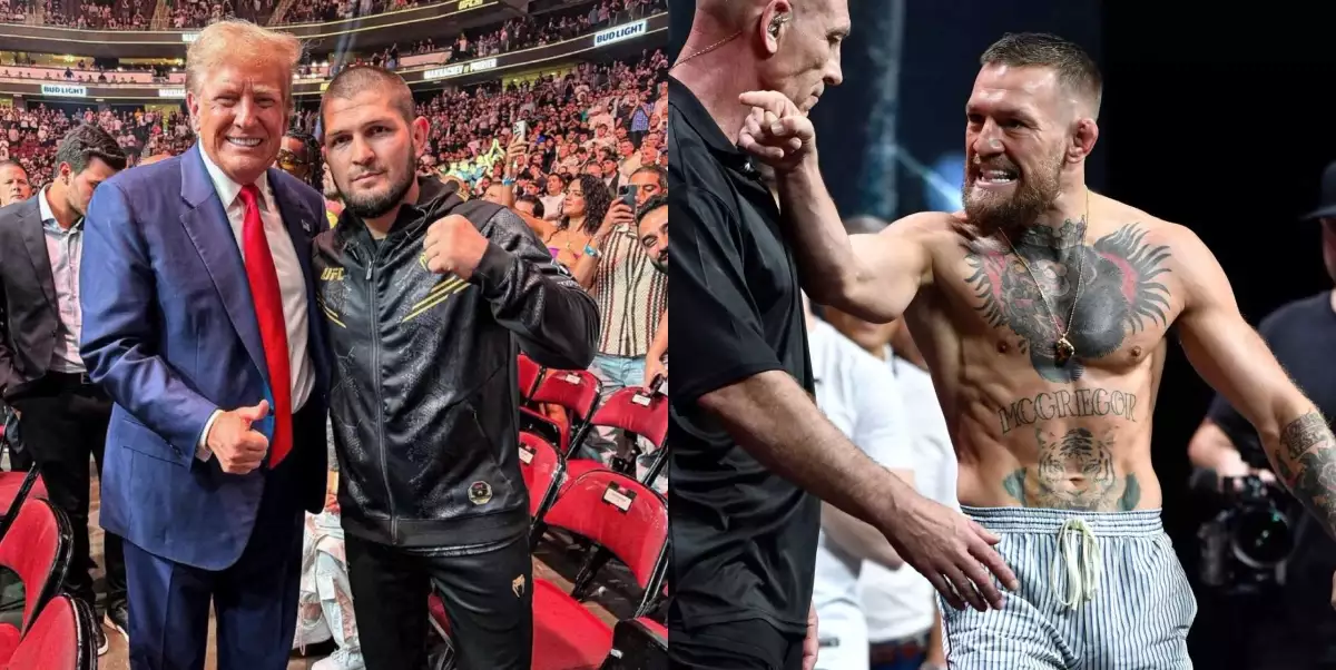 Trump vyzdvihl Khabiba a McGregor zuřivě vybuchl! Na nikom nenechal nit suchou