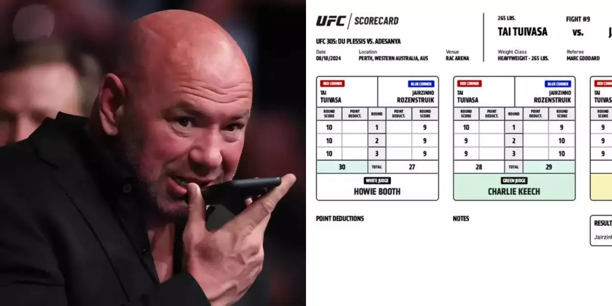 Rozhodčí byl bez milosti vyhozen z turnaje UFC 305! Jaký byl důvod?