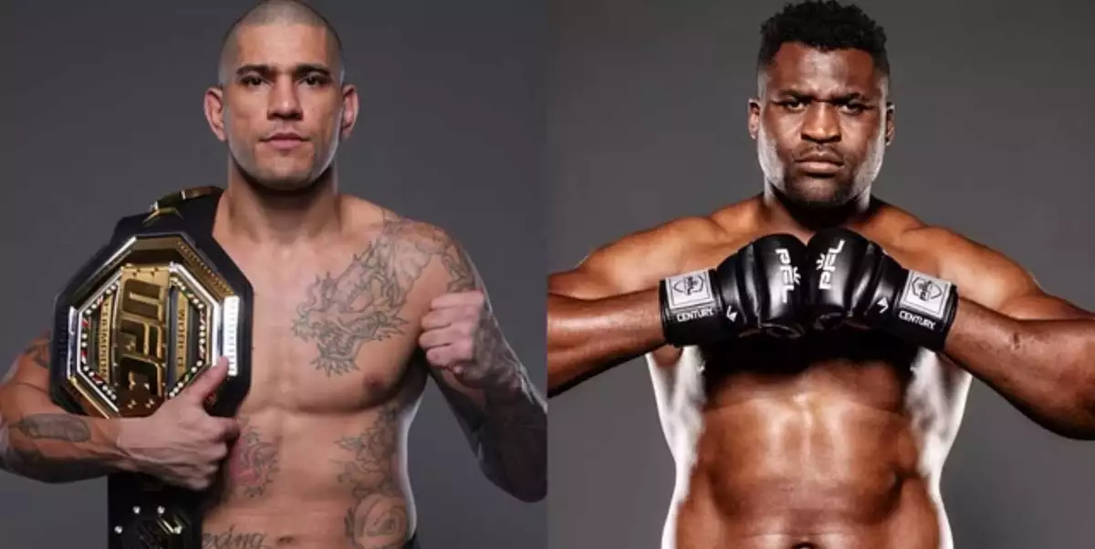 Obr Francis Ngannou nabízí názor na fenomenálního Alexe Pereiru