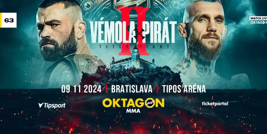 Ty kráso! OKTAGON odhalil našlapanou kartu turnaje OKTAGON 63 v Bratislavě
