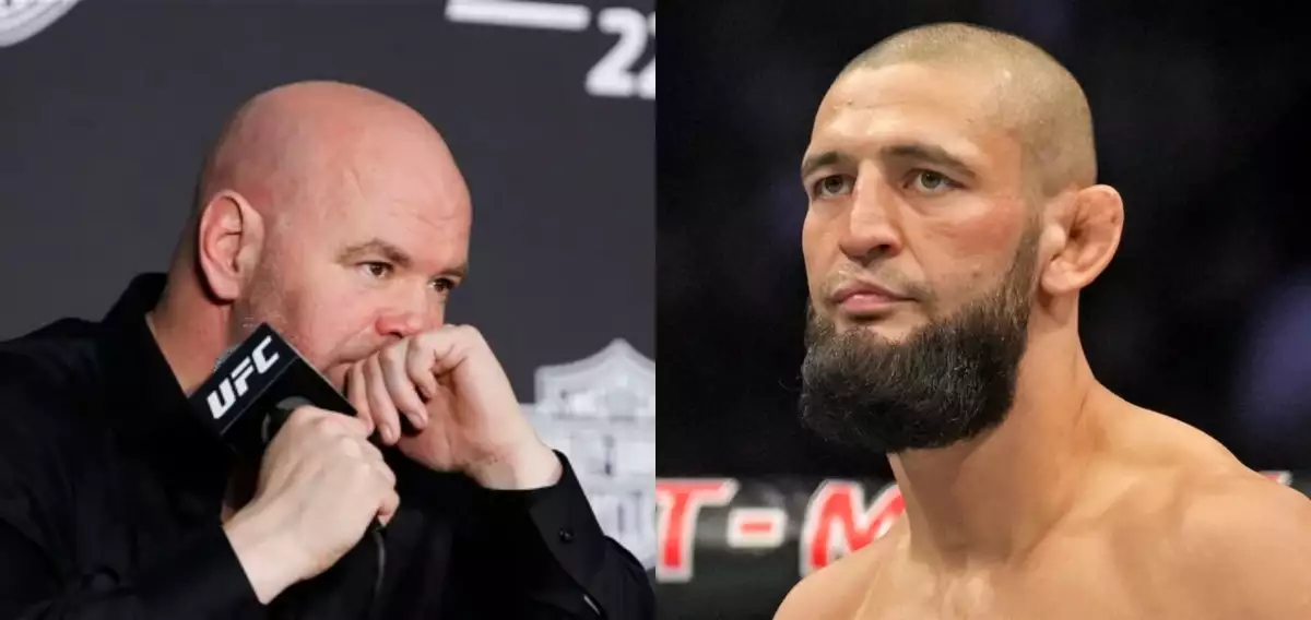 Khamzat Chimaev potvrzuje problémy, ale dál naléhá na vedení UFC