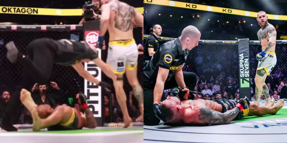 Pirát úřadoval a rozhodčí letěl vzduchem! Podívejte se na tvrdé KO Vémoly