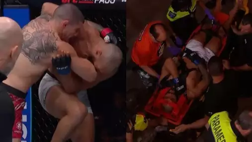 Po tvrdém KO musel být odvezen na nosítkách, pak přišlo propuštění z UFC