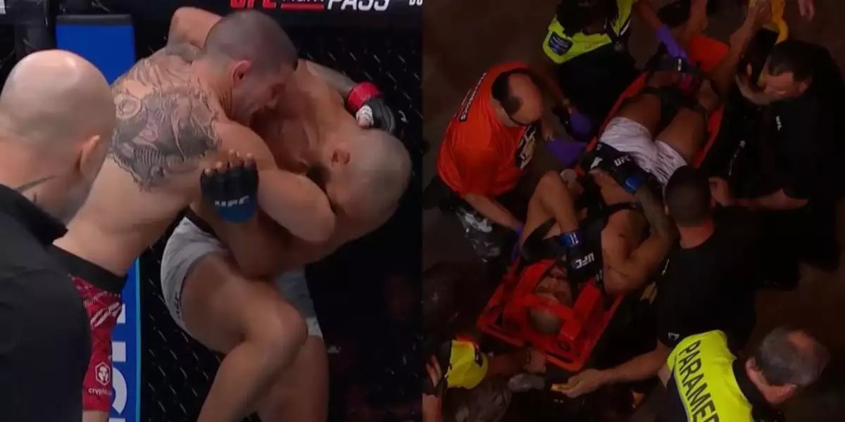 Po tvrdém KO musel být odvezen na nosítkách, pak přišlo propuštění z UFC