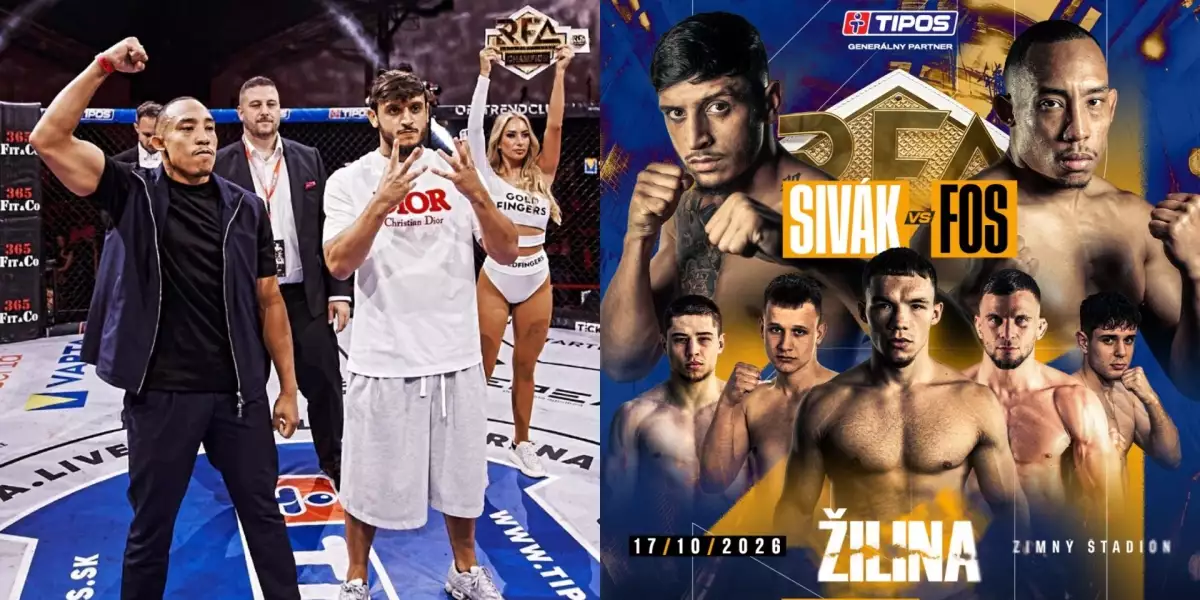 RFA připravilo pořádnou bombu! Siváka čeká světový šampion, Fapšo se vrací do MMA
