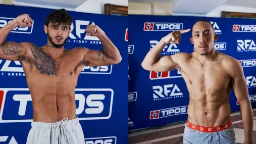 RFA 34 má za sebou vážení! Hned dva bojovníci měli problémy