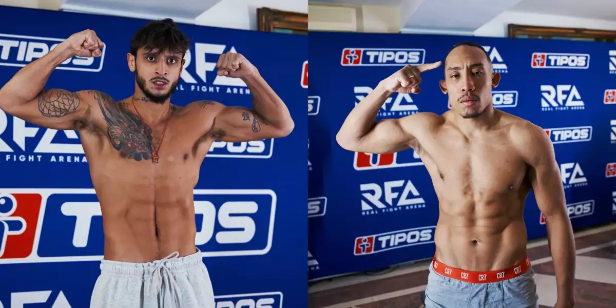 RFA 34 má za sebou vážení! Hned dva bojovníci měli problémy