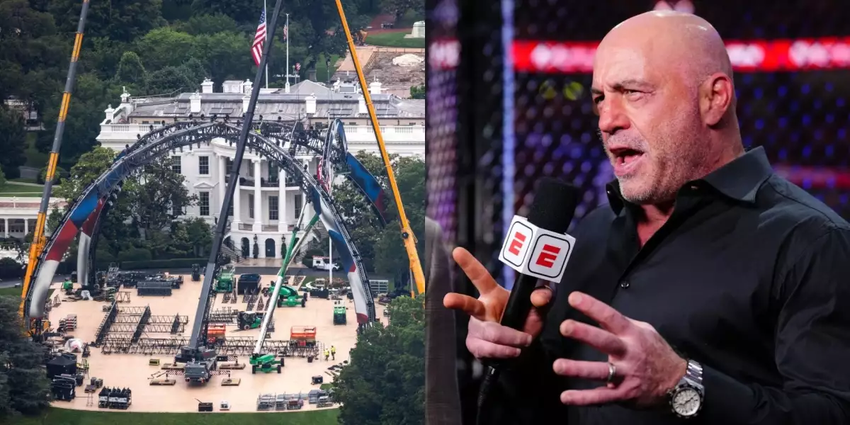 Tohle je šílené! Populární Joe Rogan zkritizoval galavečer UFC v Bílém domě