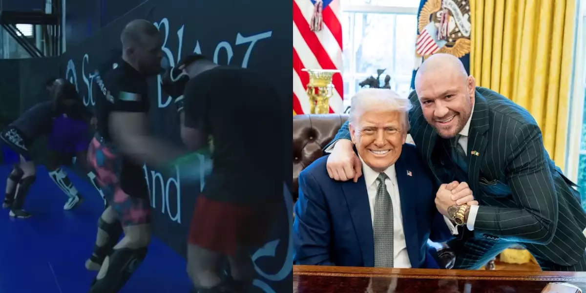 VIDEO: Stoprocentní Conor McGregor se chystá na velkolepý návrat v Bílém domě