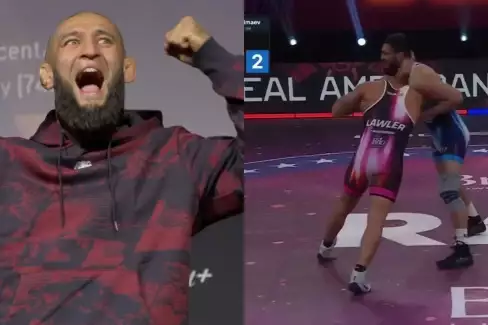 VIDEO: Khamzat Chimaev brutálně zničil bývalého šampiona a legendu UFC! 