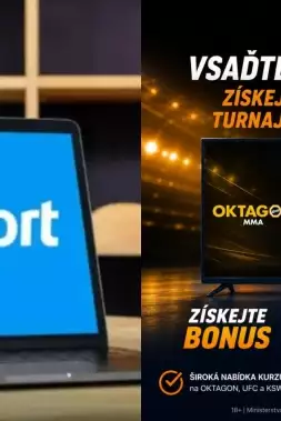 Vsaďte si s Tipsportem, získejte bonus a sledujte turnaje OKTAGON, UFC a KSW
