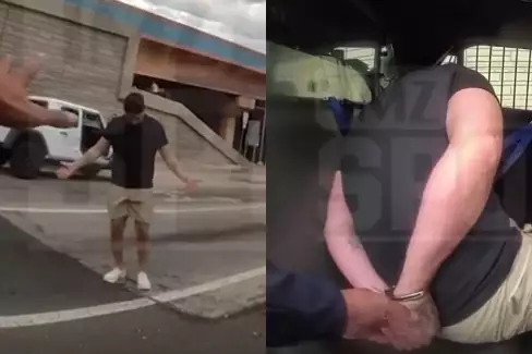 VIDEO: Policie zveřejnila smutný záznam ze zatčení legendy UFC