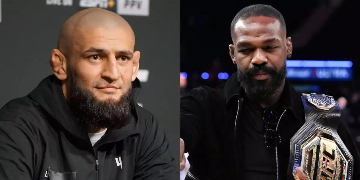 GOAT Jon Jones reaguje na chválu od Vlka Khamzata Chimaeva