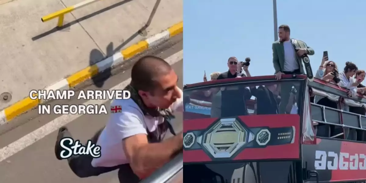 VIDEO: Lidé skákali na autobus! Kolem Dvalishviliho se strhlo hotové šílenství