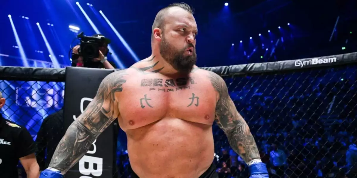 Silák Eddie Hall se představil v dalším souboji! Jeho soupeř měl 200 kilo