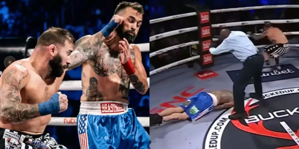 Policista proti bývalému vězni! Bizarní zápas na BKFC doručil brutální KO