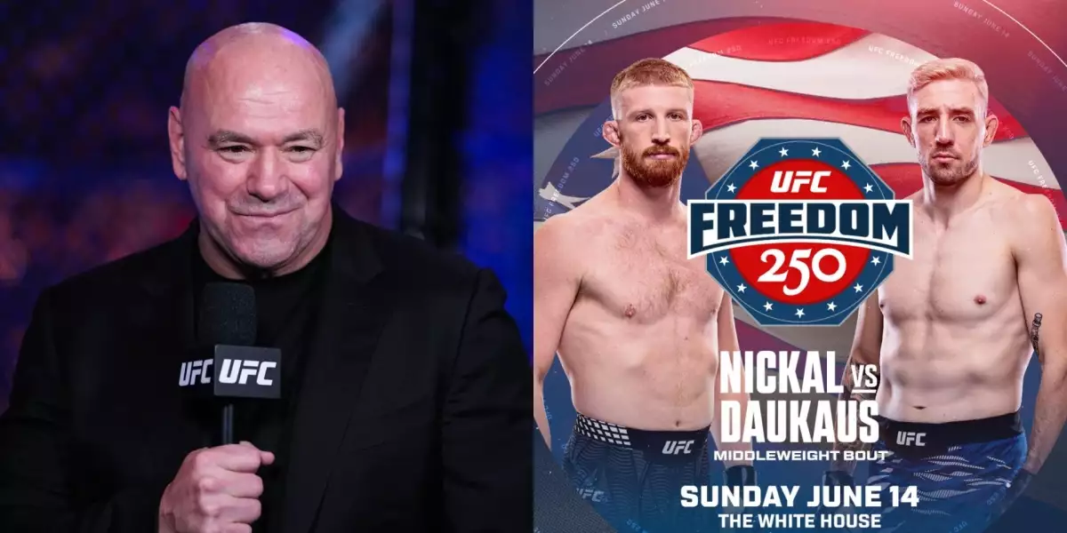 Lol, tohle je ono? Zápasníci rozpačitě reagují na UFC kartu v Bílem domě