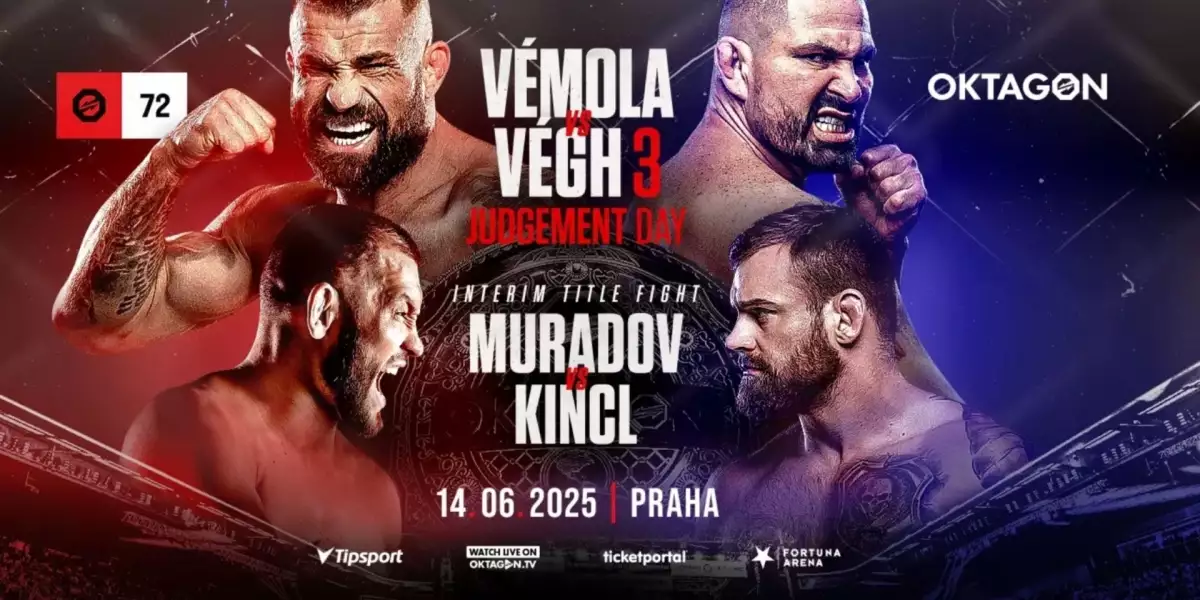 Nečekané? OKTAGON potvrdil další velkou bitvu pro galavečer v Edenu
