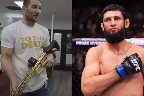 Za hranou? Sean Strickland se chlubí, jak zničí Vlka Chimaeva