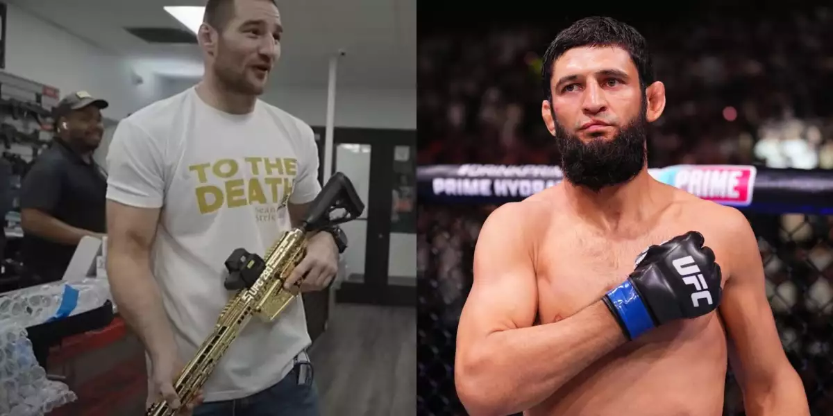 Za hranou? Sean Strickland se chlubí, jak zničí Vlka Chimaeva