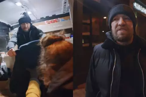 VIDEO: McGregor jako vyměněný! Rozdává jídlo a oblečení bezdomovcům