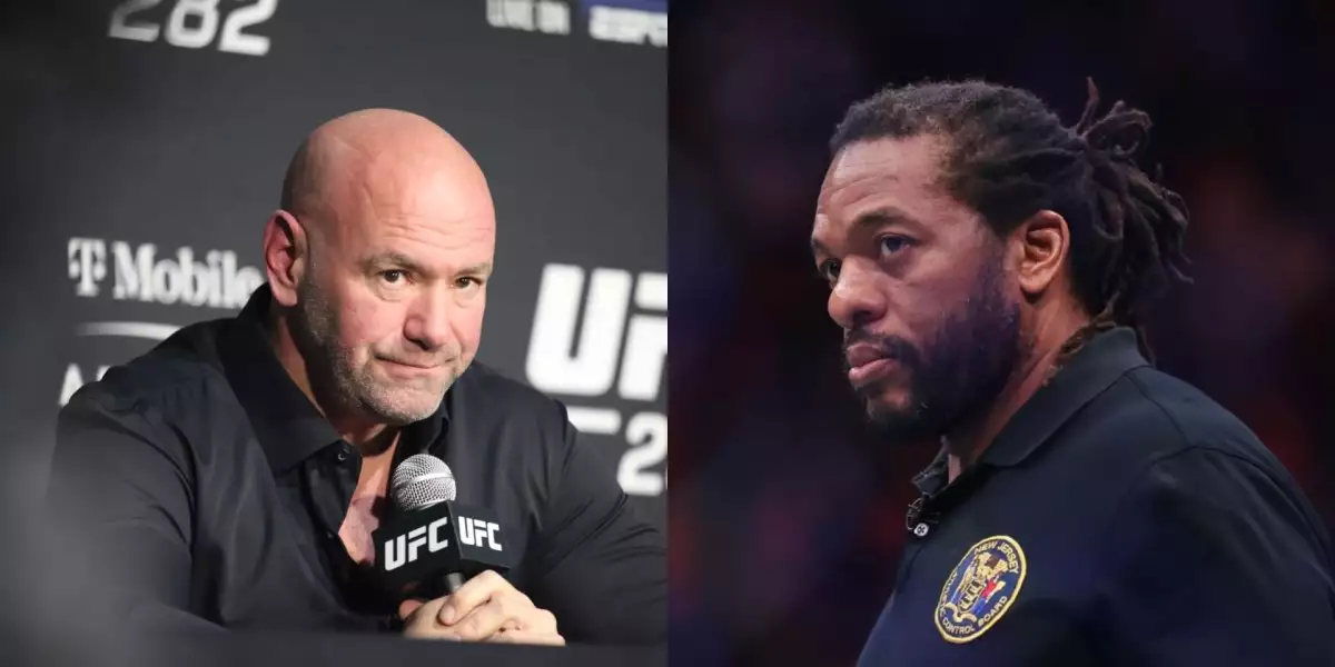 Šéf UFC Dana White reagoval na bučení na rozhodčího Herba Deana