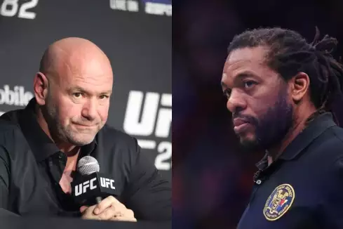 Šéf UFC Dana White reagoval na bučení na rozhodčího Herba Deana