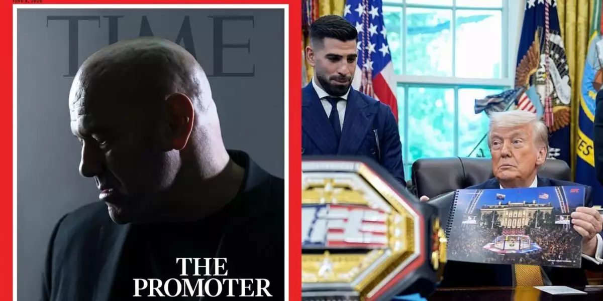 Dana White na titulní straně TIME! Čeká nás nejvýznamnější sportovní událost