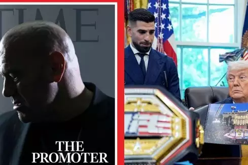 Dana White na titulní straně TIME! Čeká nás nejvýznamnější sportovní událost