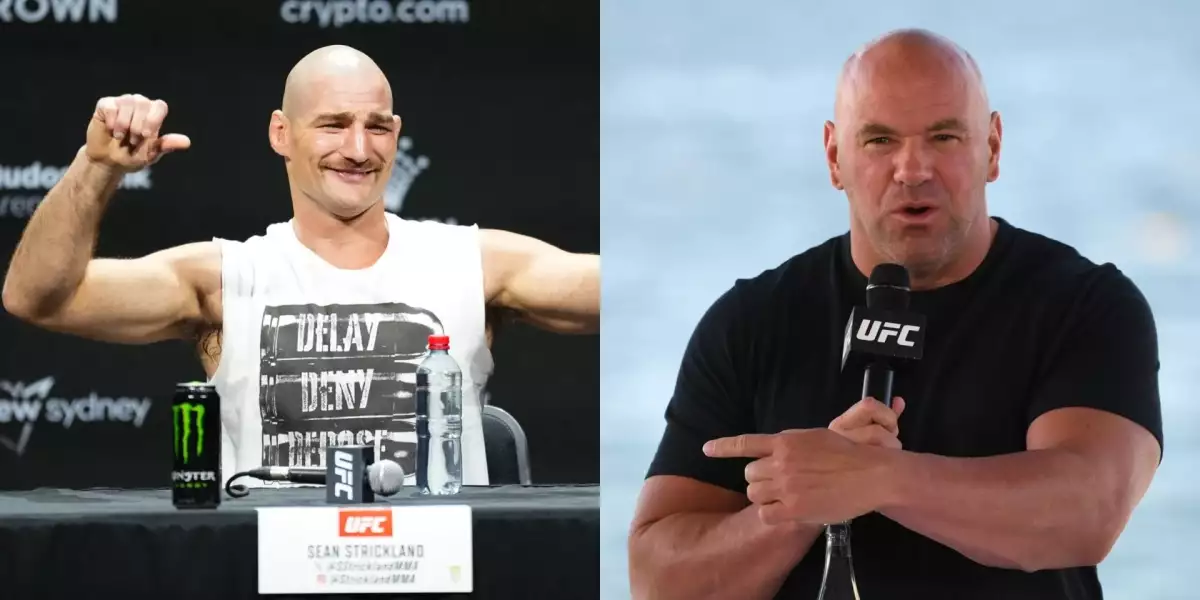 Sean Strickland lhal? Šéf UFC Dana White vyvrátil jeho tvrzení