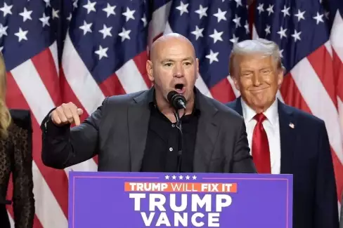 Šéf UFC White žádá prezidenta Trumpa o změnu zákona pro sázkaře