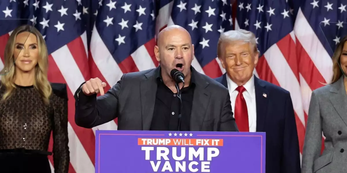 Šéf UFC White žádá prezidenta Trumpa o změnu zákona pro sázkaře