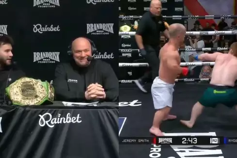 VIDEO: Liliputi a další bizár! To vše v domově UFC a před zraky Dany Whitea