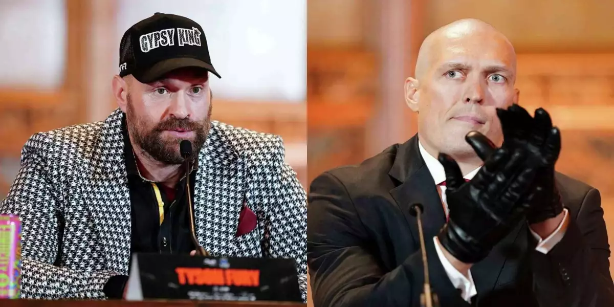 VIDEO: Oleksandr Usyk jako Hitman! Jak reagoval rival Tyson Fury?