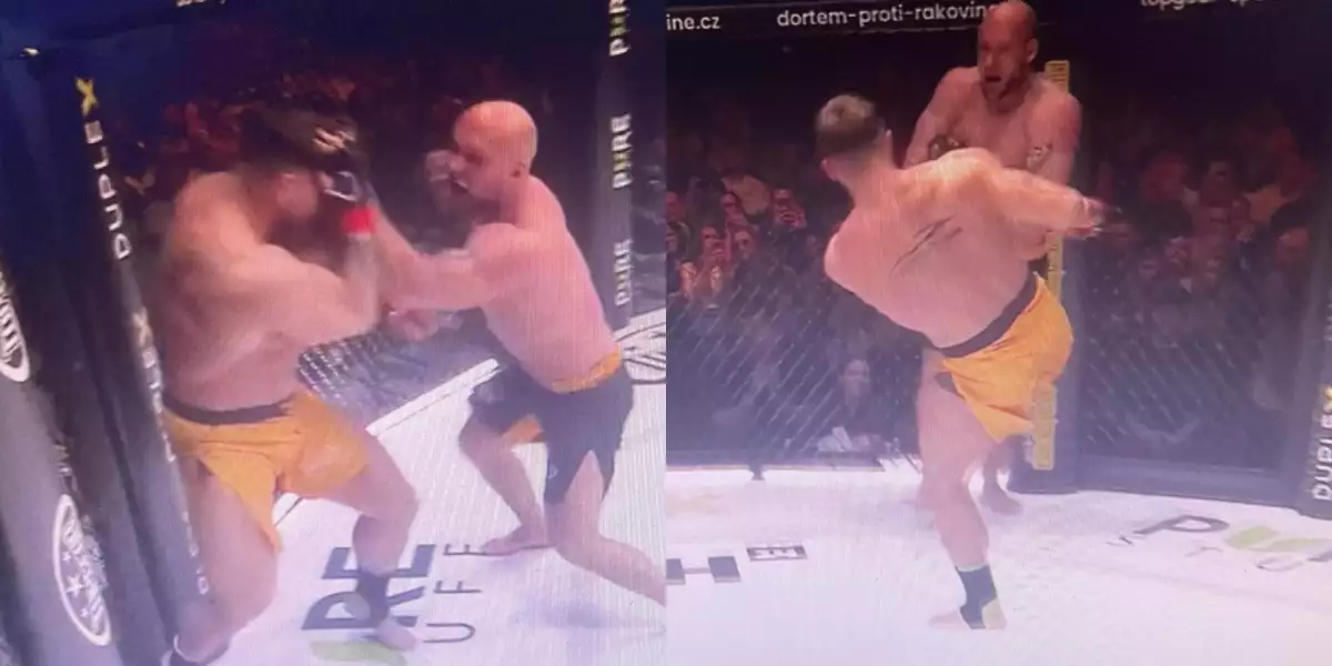 VIDEO: Šílená bitva mezi svalovci Rendysem a Hodanem přinesla nečekaný konec